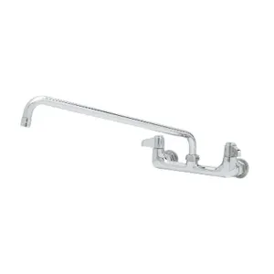 T&S 5F-8WLX18 Faucet, Wall Mt., 8 Inch Centers, 18 Inch Swing Nozzle | AU2NDL