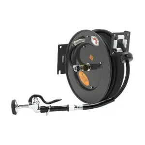 T&S 5HR-232-01-A Hose Reel, Open, 35 Feet x 3/8 Inch ID Hose | AU2NEK