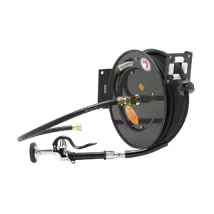 T&S 5HR-342-01-GH Hose Reel, 1/2 Inch x 50 Feet, Spray Valve, 3 Feet Connector Hose | AU2NFJ