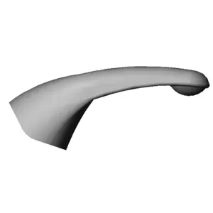 T&S 5SL-1000-H Solid Lever Handle | AU2PCZ