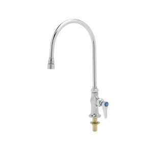 T&S B-0304 Single Pantry Faucet, Deck Mt., Swivel Gooseneck, Vandal Resistant Aerator | AV3NKW