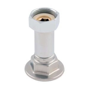 T&S B-0440 Inlet Extension, 3 Inch Length, 1/2 Inch NPT Female x Coupling Nut | AV3NUH