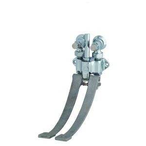 T&S B-0504-03SL Double Pedal Valve, Wall Mt., Loose Key Angle Stops, Slow Close Cartridge | AV3NWH