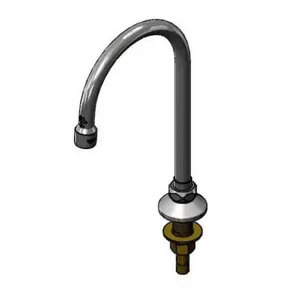 T&S B-0520-F12 Flow Control Rigid/Swivel Gooseneck, 1.2 GPM | AV3NXY