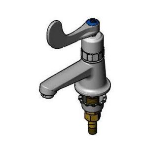 T&S B-0712-WA Sill Faucet, Metering Cartridge, 4 Inch Wrist Handle, 2.2 GPM Aerator | AV3PJG