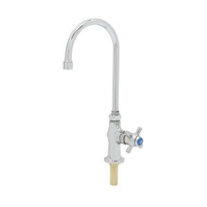 T&S B-0750 Sill Faucet, Deck Mt., Swivel/Rigid Gooseneck With Stream Regulator | AV3PKD