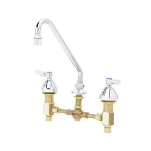 T&S B-0855 Medical Faucet, Concealed Body, Deck Mt., 8 Inch Centers, 9 Inch Swing Nozzle | AV3PMM