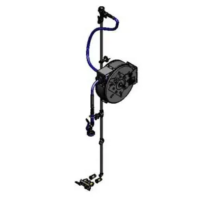 T&S B-1430 Hose Reel System, 3/8 Inch ID x 30 Feet Closed Hose Reel, Vacuum Breaker | AV3QJH