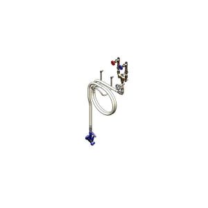 T&S B-1451-01 Waschstation, heißes und kaltes Wasser, Thermometer | AV3QKT