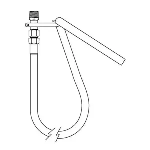 T&S B-1996 Hose Assembly, 5 Feet | AV3QLX