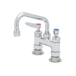 T&S B-2283-CR Double Pantry Faucet, Deck Mt., 4 Inch Centers, 6 Inch Swing Nozzle | AV3QQA