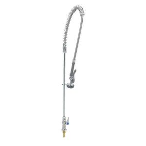 T&S B-2285-CR Pre-Rinse Faucet, Spring Action, DeckMount, Single Temp, Cerama | AV3QQF