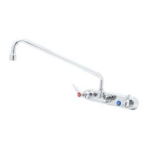 T&S B-2291 Workboard Faucet, Wall Mt., 8 Inch Centers, 14 Inch Swing Nozzle, Aerator | AV3QQL