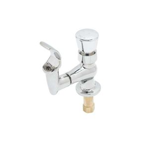 T&S B-2360-03 Bubbler, Forged Brass Mouth Guard, Push Button Metering Cartridge, Flow Control | AV3QUE