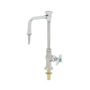T&S BL-5705-08 Lab Faucet, Single Temp. Control, Swivel/Rigid Vacuum Breaker Nozzle | AV4BFR