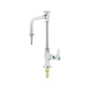 T&S BL-5707-01L-QT Lab Faucet, Single Temp, VR, Vacuum Breaker Nozzle, Serrated Tip | AV4BFX