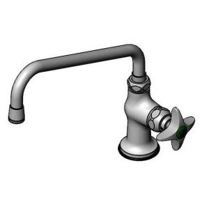 T&S BL-5755-01 Lab Faucet, Single Temperature, 9 Inch Swing Nozzle, Stream Regulator Outlet | AV4BHJ