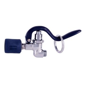 T&S EB-0107-C Low-Flow Spray Valve, Blue, 0.65 GPM/4.6 Oz-f At 60 PSI | AV6KQD