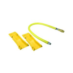 T&S HG-4E-48-PS Gas Hose And Posi-Set, W/Quick Disconnect, 1 Inch Npt, 48 Inch Long | AV9YJJ