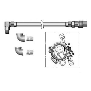 T&S HG-4D-48SEL-FF Gasschlauch, 3/4 Zoll NPT x 48 Zoll lang, SwiveLink, Schnellkupplung | AV9YHB