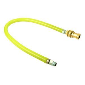 T&S HG-6D-36 Gas Hose, Reverse Quick Disconnect, 3/4 Inch X 36 Inch | AV9YLG