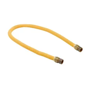 T&S HG-SD-36 Gas Hose, Stationary, 3/4 Inch Diameter, 36 Inch Long | AV9YLT