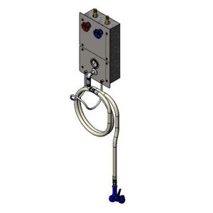 T&S MV-0771-12R Washdown Station And Recessed Cabinet, With 50 Feet Hose And Water Gun | AW4CUG