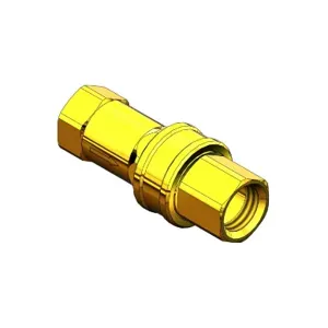 T&S AG-5C Gas Appliance Connectors, Quick Disconnect, 1/2 Inch NPT Female Threads | AV3BAW