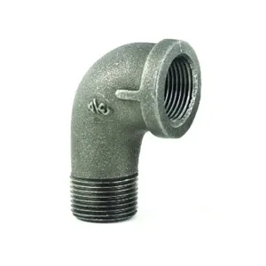 T&S AG-8D-MF Gas Appliance Connectors, Elbow, Female-Male, 3/4 Inch | AV3BBM