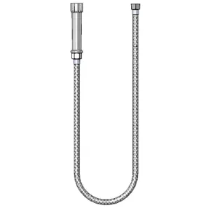 T&S B-0044-V Hose, 44 Inch Vinyl Hose Assembly, With Handle | AV3LRW