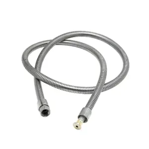 T&S B-0066-H2A Hose, 66 Inch Flexible Stainless Steel, Less Handle | AV3LTK