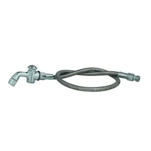 T&S B-0101-A Spray Valve, With Aerator, 36 Inch Flexible SS Hose | AV3LUQ