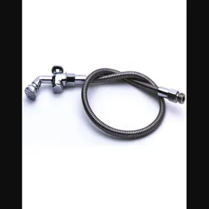 T&S B-0101-E72-053A Spray Valve, With Rosespray Head And 72 Inch Flexible SS Hose, 013E-72H | AV3LUX