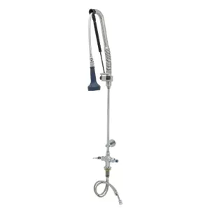 T&S B-0113-CR-B8P Pre-Rinse Faucet Unit, Pull Down, With Cerama Cartridges | CE4ZVA