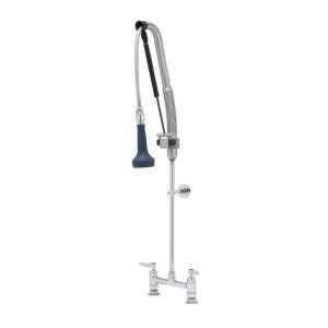 T&S B-0123-CR-B8P Pre-Rinse Faucet Unit, Pull Down, With Cerama Cartridges | CE4ZVF