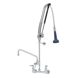 T&S B-0133-12-CRB8P Pre-Rinse Faucet Unit, Pull Down, With 12 Inch ADF, Cerama Cartridges | CE4ZVJ
