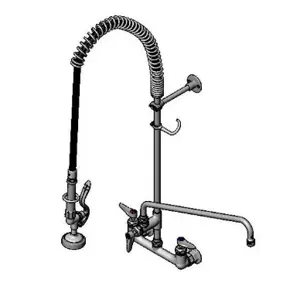 T&S B-0133-18-CRBEK Pre-Rinse Faucet Unit | AV3MGT