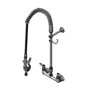 T&S B-0133-CR-BVB-A Filler Unit, 8 Inch Wall Mount, Ceramas, Lever Handles | AV3MLW