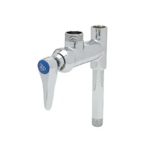 T&S B-0155-01LN Add-On Faucet, Less Nozzle, Lever Handle | AV3MNJ