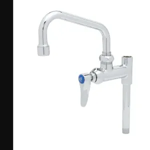 T&S B-0155-05-CR Add-On Faucet, 6 Inch Nozzle, Cerama Cartridge, Lever Handle, 5 Inch Nipple | AV3MNM