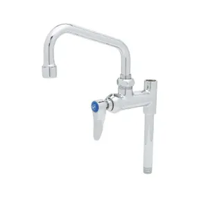 T&S B-0155-05 Add-On Faucet, 6 Inch Nozzle, Lever Handle, 5 Inch Nipple | AV3MNL