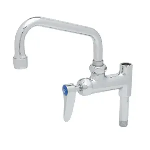 T&S B-0155-CR Add-On-Faucet, Ceramic Ctg, 6 Inch Swing Nozzle | AV3MNQ