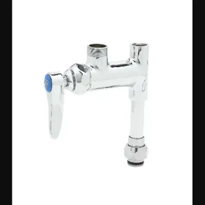 T&S B-0155-LNEZ Add-On Faucet, QT Eterna And Lever Handle | AV3MNU