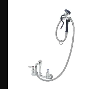 T&S B-0167-02 Faucet, 8 Inch, Wall Mount | AV3MPY