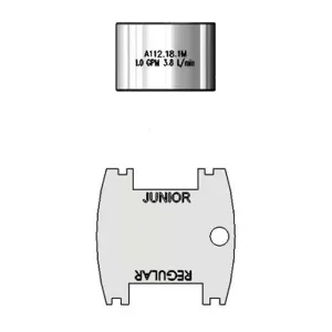 T&S B-0199-06-LF10 VR Laminar Flow Device, 55/64-27UN Female Threads, 1.0 GPM | AV3MUT