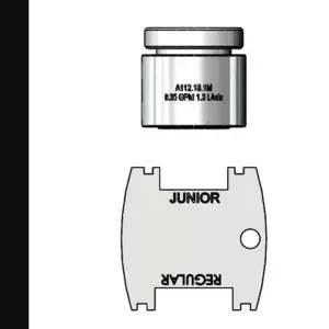 T&S B-0199-10-N035 Spray Device, Vandal Resistant, 0.35 GPM, Non-Aerated, 13/16-24 UN Female | AV3MWB