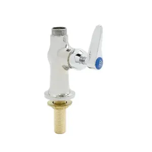 T&S B-0205-CR-LN Single Temp.Deck Mt. Faucet, Ceramic Cartridge, Less Nozzle | AV3MXP