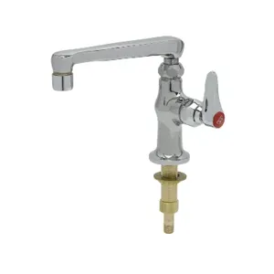 T&S B-0208-HW Single Pantry Faucet, Single Hole, Deck Mt., Eterna, 6 Inch Cast Spout | CE4ZWT