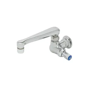 T&S B-0216-177F Faucet, Wall Mt. Swivel Base, With Lever Handle And 6 Inch Cast Spout | AV3MYW