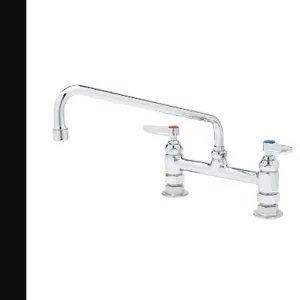 T&S B-0221 Kitchen Faucet 2.2 Gpm 12 Inch Spout | AE2HTA 4XKK5